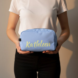 Pochette de voyage personnalisée Blue Wave pour de