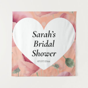 Pochette murale wedding shower tapisserie personna