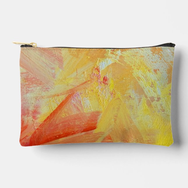 Pochette Zipper en design Sunshine (Recto)