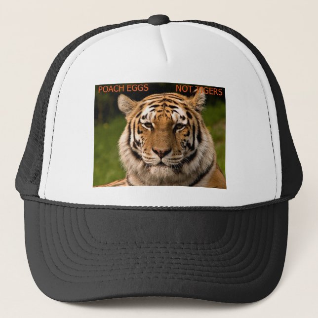 Pochez le casquette de tigres d'oeufs pas (Devant)