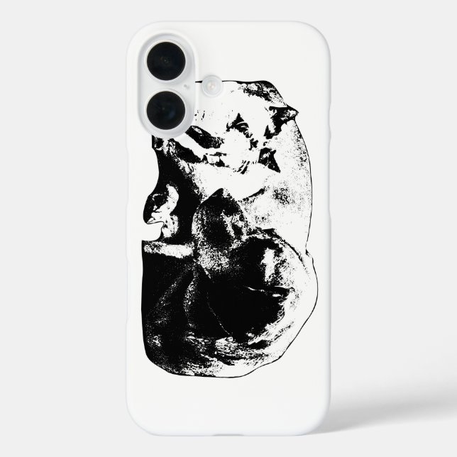 Pocket Armor - Gemütlich Duo iPhone 16 Hülle (Rückseite)