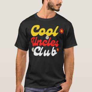 Pocket Cool Oncles Club Schwangerschaft Ankündigun T-Shirt