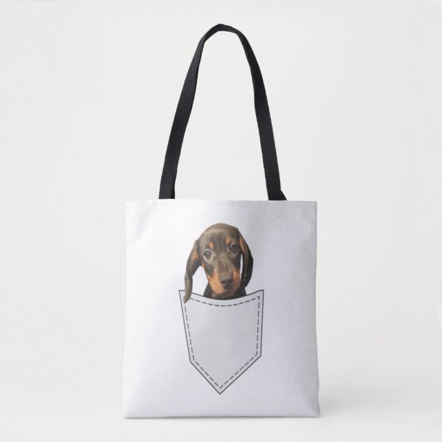 Pocket Dog Dackel Tasche (Vorderseite)