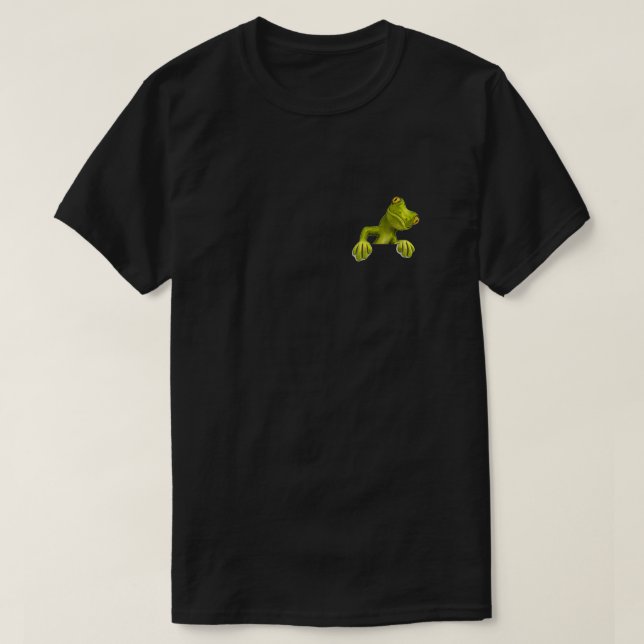 Pocket Gecko T-Shirt (Design vorne)