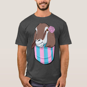 Pocket Goat LGBT-Q Süße Tier Transgender Pride T T-Shirt