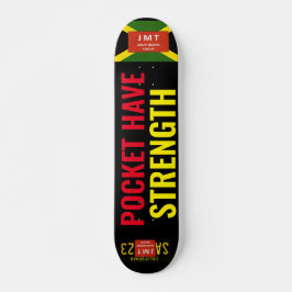 POCKET HABEN STÄRKE JMT Skateboard, 7¾ Zoll Deck Skateboard