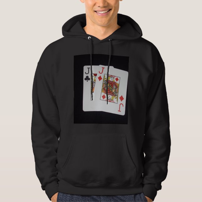 Pocket-Jack, Mens Hoodie (Vorderseite)