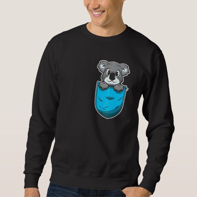 Pocket Koala Bear Sweatshirt (Vorderseite)