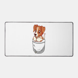 Pocket Niedlich Jack Russell Terrier Schreibtischunterlage