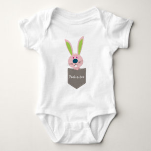 POCKET PALS: Hasenwirbel 1 Baby Strampler