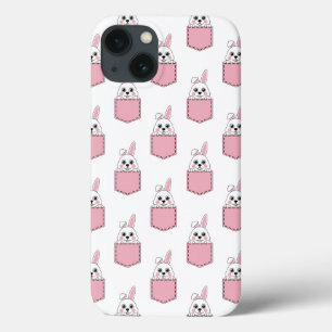 Pocket Pet Bunny Pattern Case-Mate iPhone Hülle
