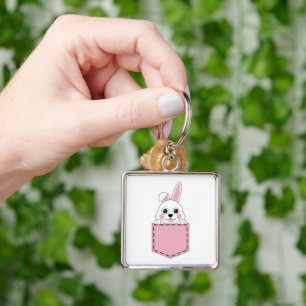 Pocket Pet Bunny Schlüsselanhänger