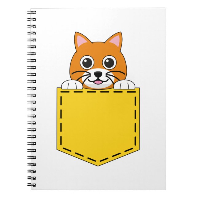 Pocket Pet Cat Notizblock (Vorderseite)