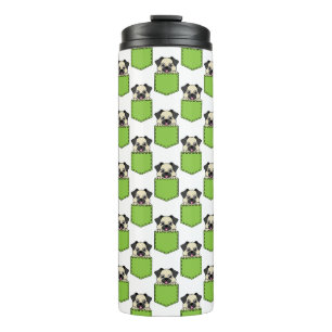 Pocket Pet Dog Muster Thermosbecher