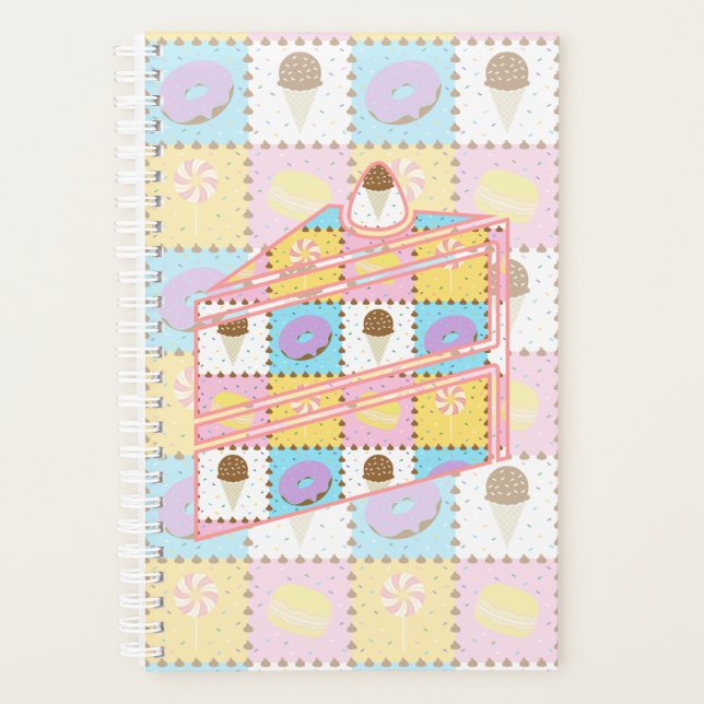 Pocket Planner pour gâteaux sucrés (Devant)