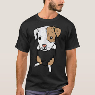Pocket Puppy Pitbull Füße Niedliche Pitties Dog Lo T-Shirt
