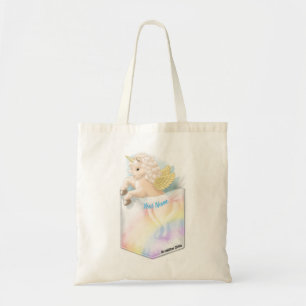 Pocket Rainbow Unicorn Tragetasche