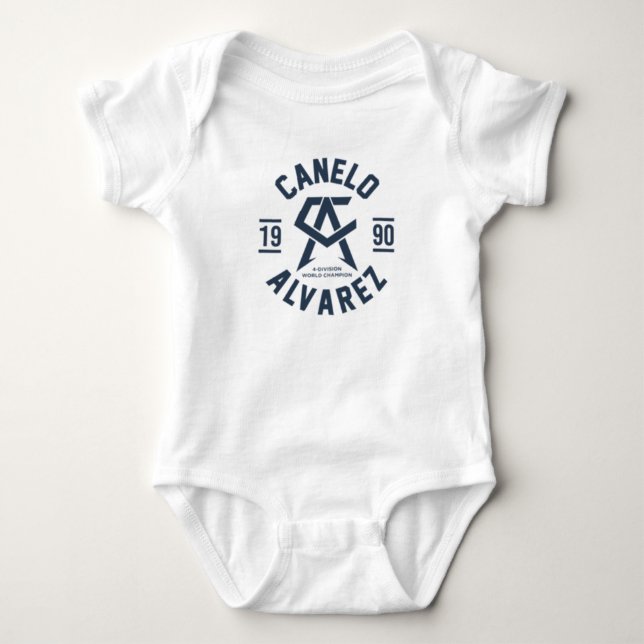Pocket Size Canelo Alvarez Baby Strampler (Vorderseite)