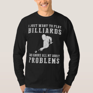 "Pocket weg Erwachsenen: Die Billardskap einbinden T-Shirt