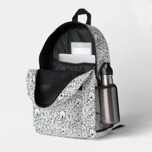 Pocket Westie Doodle Art KiniArt gedruckter Backpa Bedruckter Rucksack