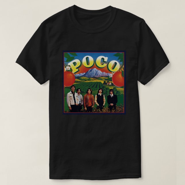 Poco-Band und Musikfanart 1 T-Shirt (Design vorne)