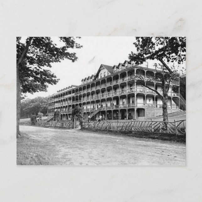 Pocono House Poconos Pa Postkarte (Vorderseite)