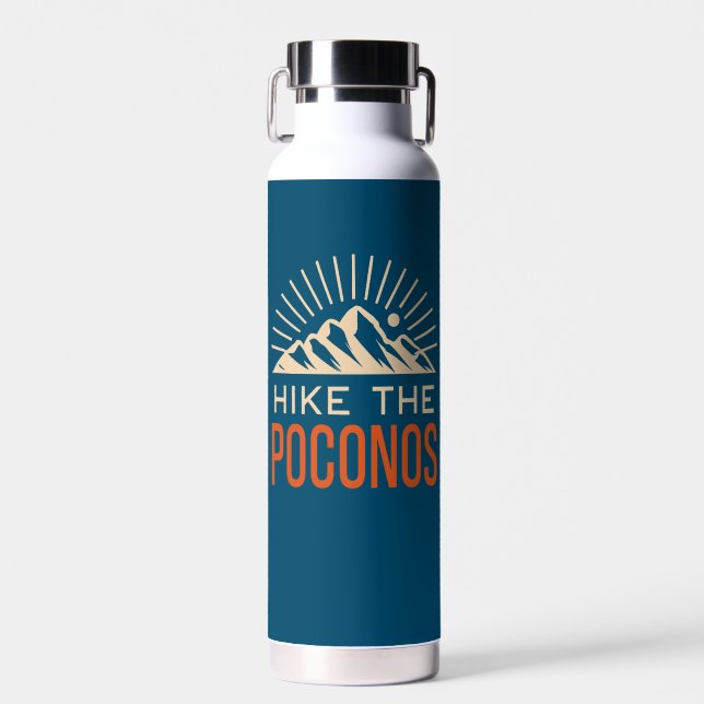 Poconos-Sonnenaufgang Trinkflasche (Vorne)