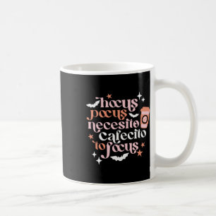 Pocus Necesito Cafecito zu Fokus Halloween-Kaffee Kaffeetasse