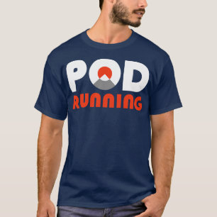 Pod-Laufbahn mit Ultra-Running-Coach T-Shirt