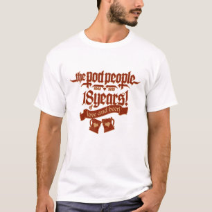 Pod People 18 Jahre Liebe und Bier (dunkle Version T-Shirt