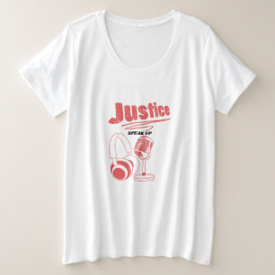 Podcast für das Shirt der Justiz