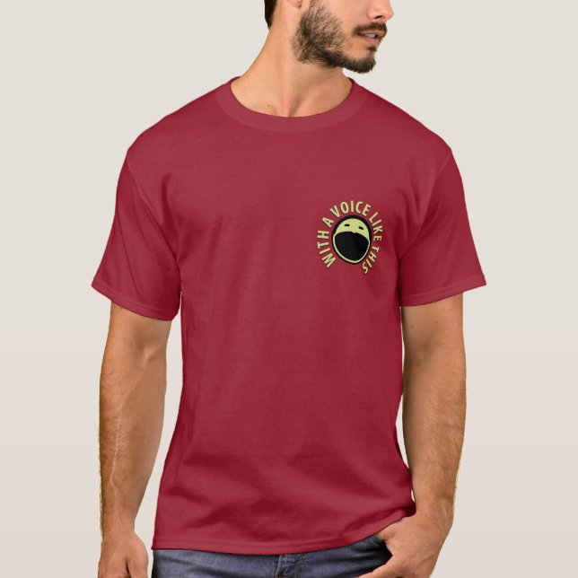 Podcast-Galerie-T - Shirt (Kastanienbraun) (Vorderseite)