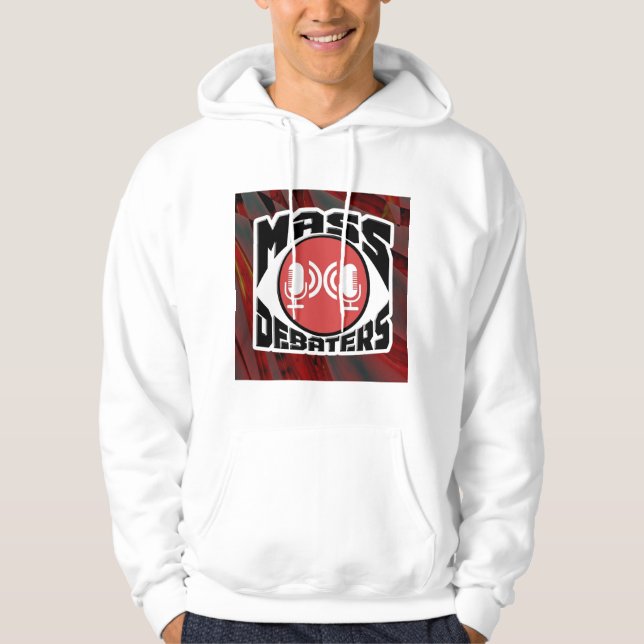 Podcast-Hoodies für Massendebattierer Hoodie (Vorderseite)