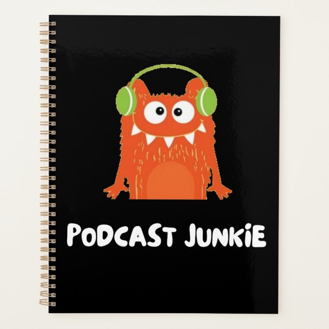 Podcast-Junkie Planer (Vorderseite)