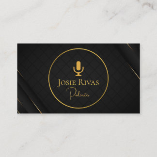 Podcast, Podcaster-Visitenkarte Visitenkarte