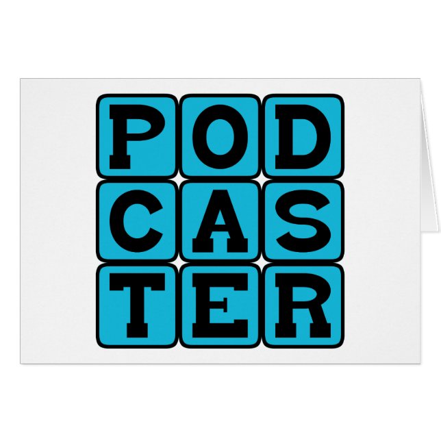 Podcaster, Radio Hobby (Vorderseite (Horizontal))