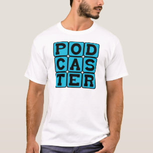 Podcaster, Radio-Hobby T-Shirt