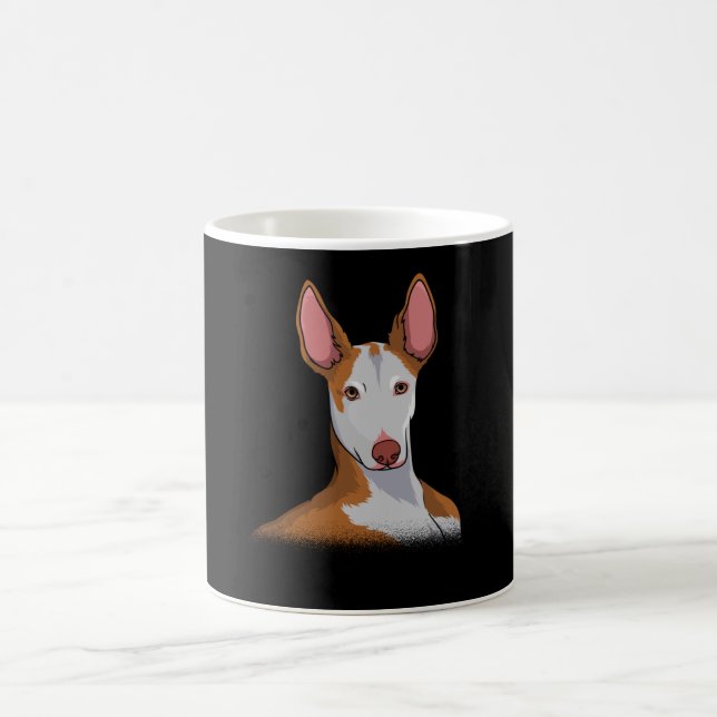 Podenco Dog Geschenk Idee Kaffeetasse (Mittel)