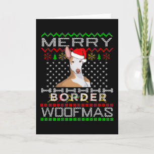 Podenco Greyhound Dog Weihnachtsgeschenk Idee Karte