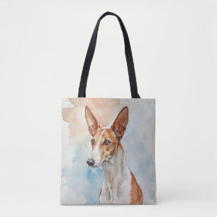 Podenco-Ibiza-Acryl-Fotobild Tasche