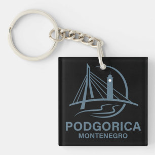 Podgorica Montenegro Europa Schlüsselanhänger