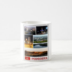 Podgorica - Montenegro - Mosaik - Kaffeetasse