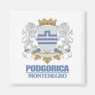 Podgorica-Wappen Magnet