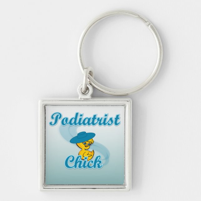 Podiatrist Chick #3 Schlüsselanhänger (Vorne)