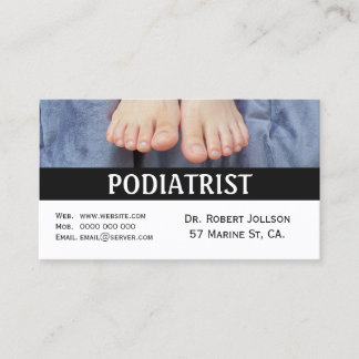 Podiatriste Médicale de rendez-vous pieds Cartes d