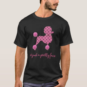 PODLE POLKA DOTS PINK POODLE HÜBSCHE OBERFLÄCHENHU T-Shirt