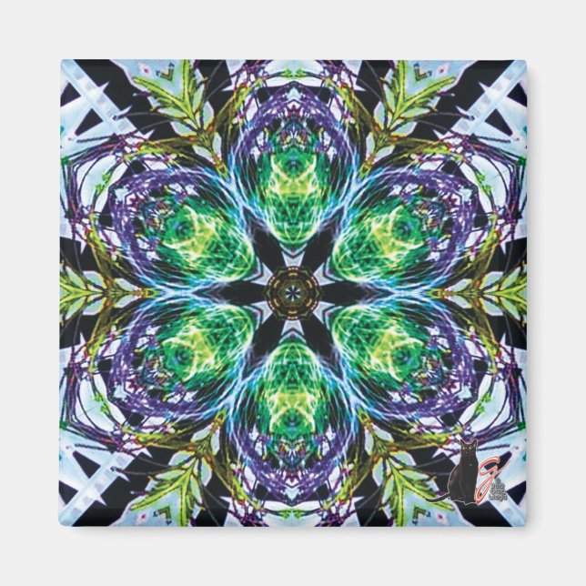 Pods Kaleidoscope Magnet (Vorne)