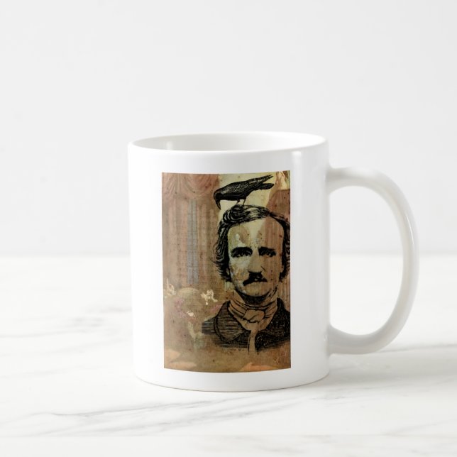 Poe Collage Kaffeetasse (Rechts)