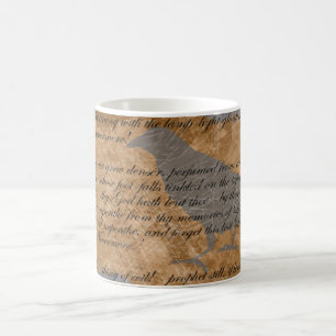 Poe-Rabe Goth Tasse