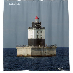 Poe Reef Lichtduschvorhang Duschvorhang